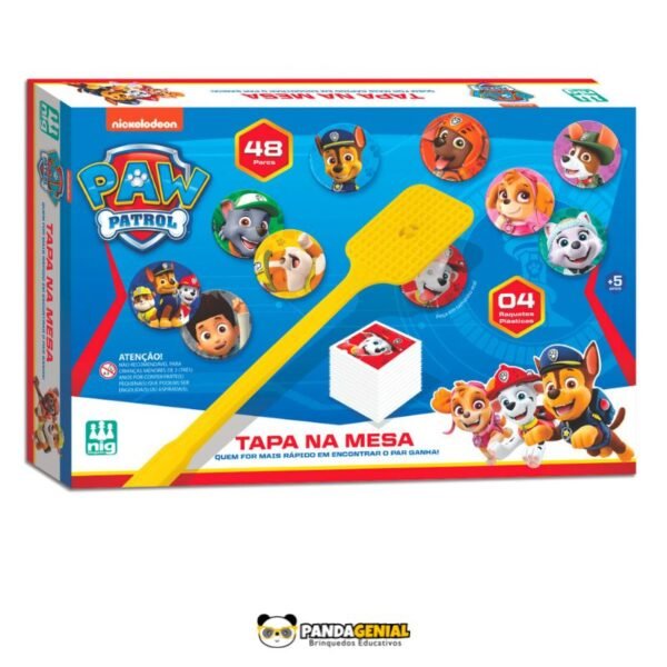 Jogo Divertido Tapa na Mesa - Patrulha Canina - Imagem 3