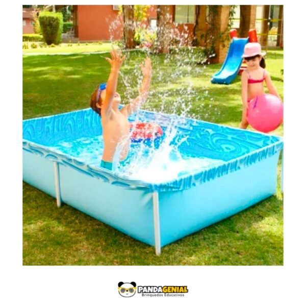 Piscina Infantil com Armação 1000 Litros Mor