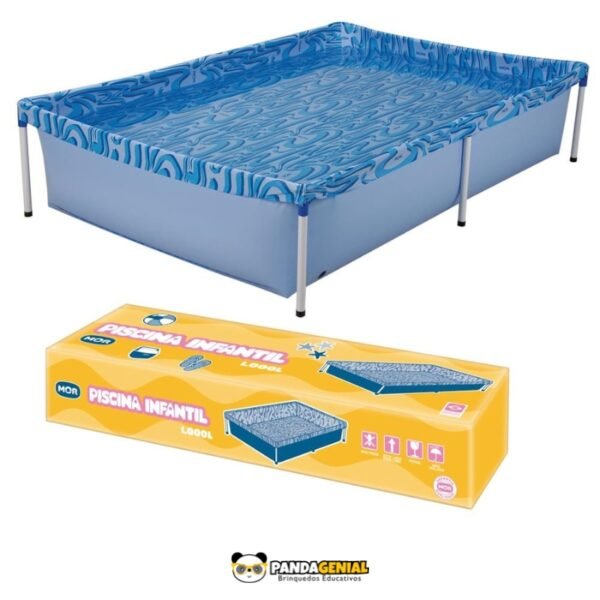 Piscina Infantil com Armação 1000 Litros Mor - Imagem 6